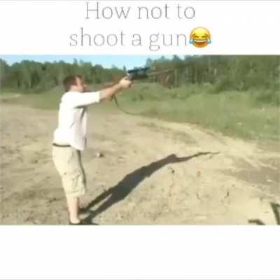 Gripping The Rifle Like A Pistol