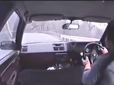 Keiichi Tsuchiya onboard