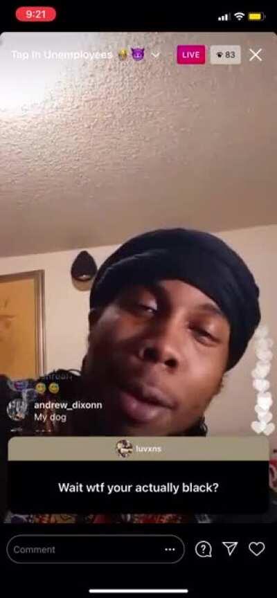 yall rockin with da king of unemployment⁉️⁉️🤧