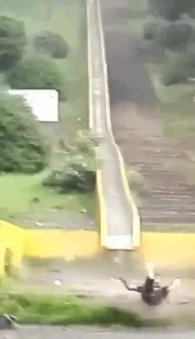 A decommissioned water park