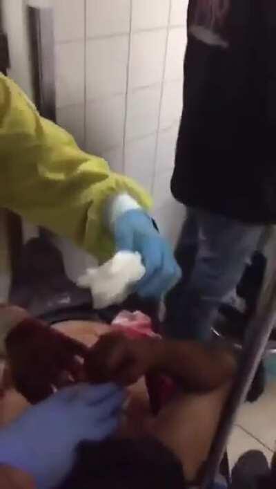 Scenes from Hospital inside Beirut