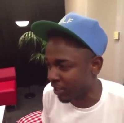 kendrick lamar impersonating tyler 🤣