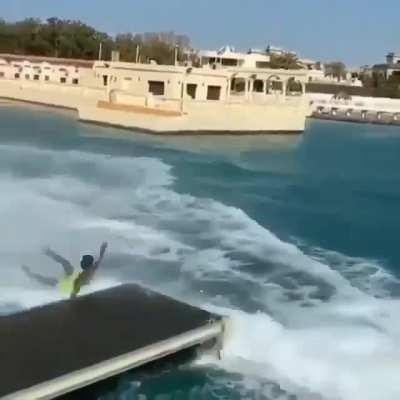 WCGW Standing behind a Jet Ski