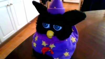 Heard Damien say he dislikes Furbies in an old software gore video, so here's a video of my Furby being possessed by demons (sound on for this)