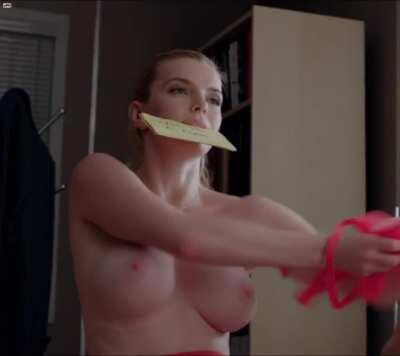 Betty Gilpin's incredible 34DD tits