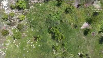 Unmanned systems battalion of "Predator" Brigade hunt Russian infantry in the city of Toretsk, Donetsk Oblast. 05.2025