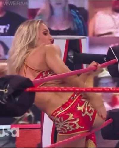 Charlotte smacking her own ass