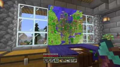 This is my house on my survival world. Been on here for over 5 years