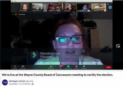 Wayne County election challenger getting some things off her chest