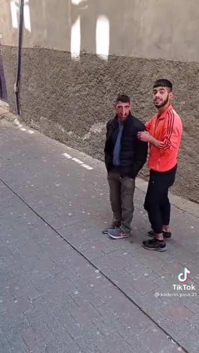 Pierre Paul when he finally meets little brother Jean Paul