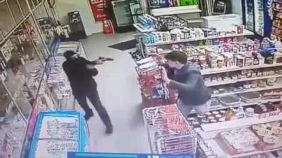 Just like he practiced