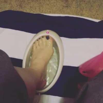 Home paraffin wax treatment to keep them soft for you!