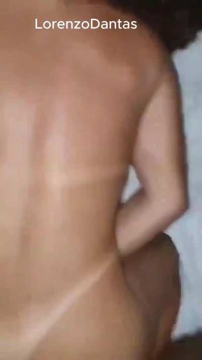 This is her favorite position to take my BBC in her ass and cum.