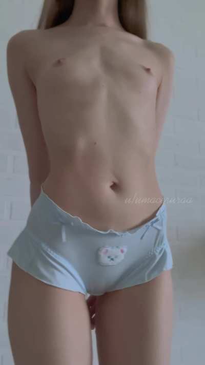 My tiny tits love a gentle kiss