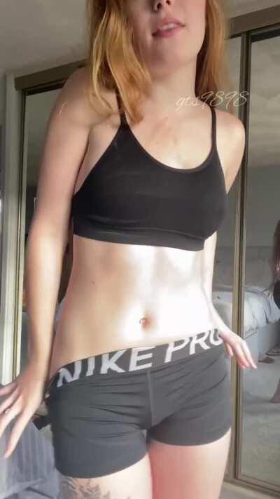 Sporty girls can be cute too