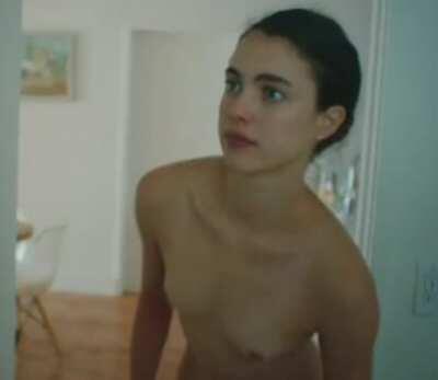 Would love to suck on Margaret Qualley's tiny little tits.
