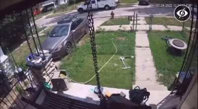 Man Shoots At Woman Holding Her Baby