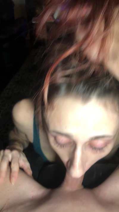 Look at me while you fuck my throat