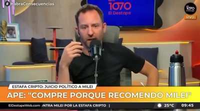 En El Destape se están dando cuenta que el 99% de los estafados son crpytobros gigatimberos del primer mundo y están empezando a soltarles la mano