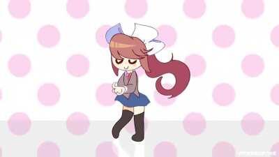 It's the Monika Dance!