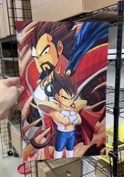 My “Fathers of Legends” 3D Lenticular Artwork Poster ... hand drawn & self-produced!