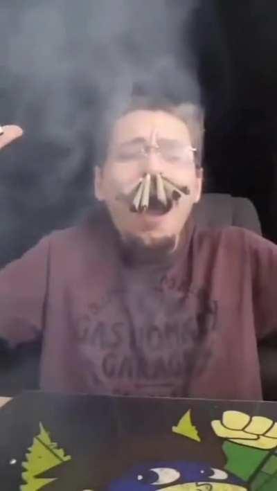 first time smoking... am I doing it right?