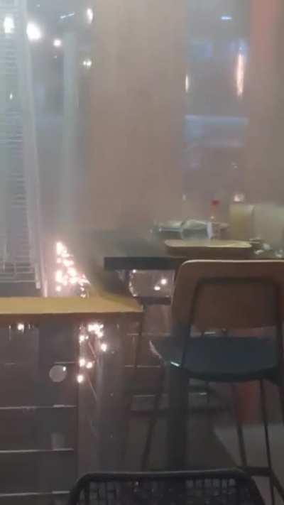 Date night was rained out. The restaurant said 