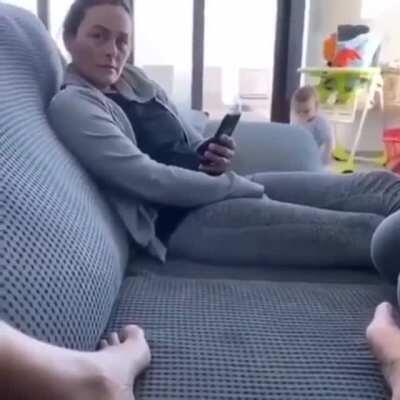 The look of a proud mom (with sound)