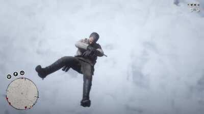 You can carry someone with you while getting launched