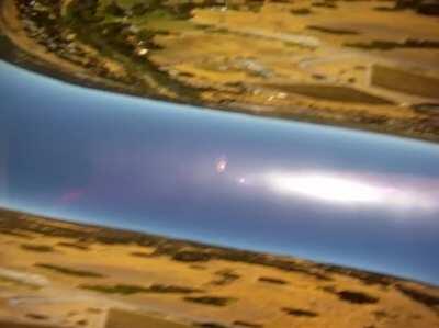 WCGW filming from a plane