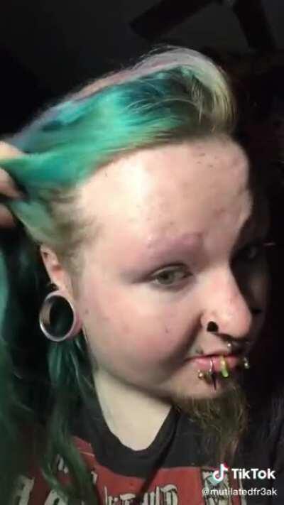 When you fight through all the other punks and then face the final boss