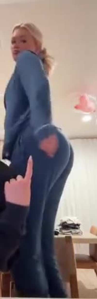 Showing it off Katie