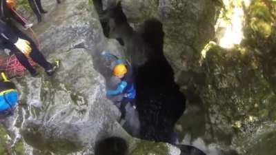 Leaning Over The Edge