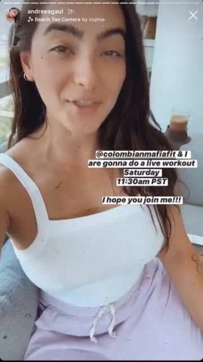 Slightly sheer white top