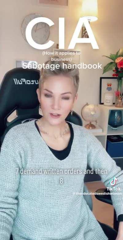 Let's use some of these against horrible corporations :) * vigorously takes notes *