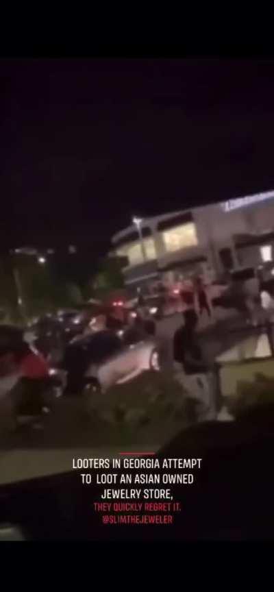 Georgia rioters stopped