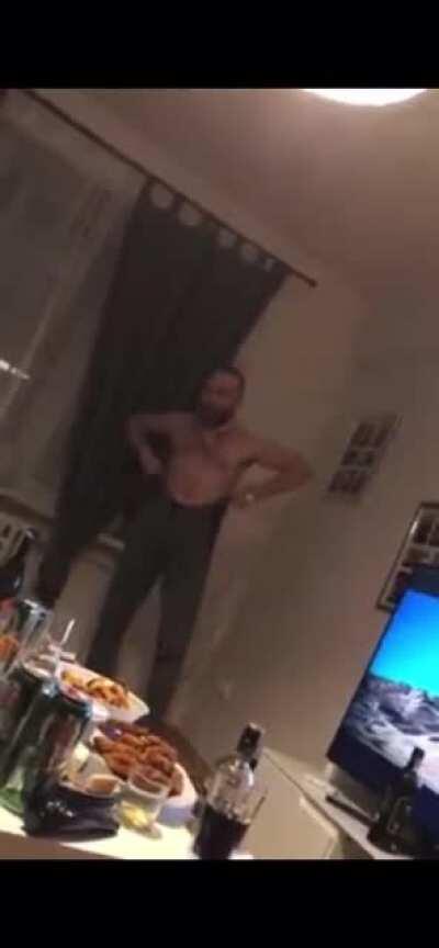 How to clean the table like Jean Claude van Damme