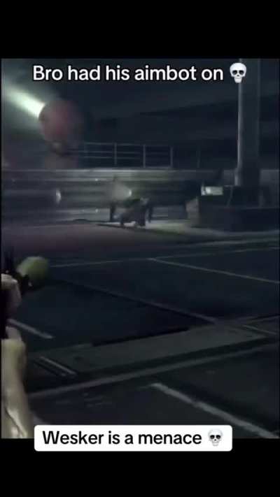 Wesker is a menace 💀
