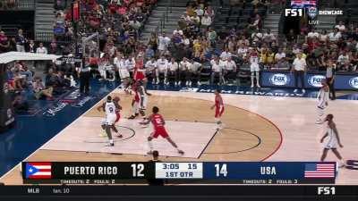 [Highlight] Austin Reaves checks in and hits a 3!