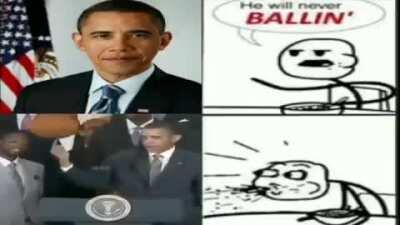 Obama be ballin