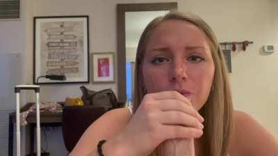 I seriously suck cock every single day.