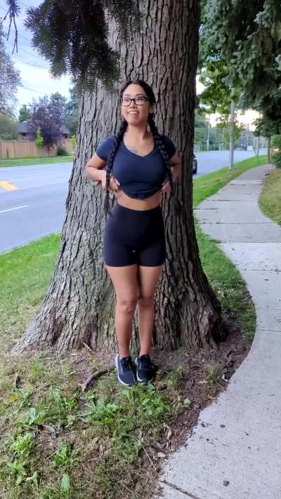 Nothing turns me on more than almost getting caught! [gif]