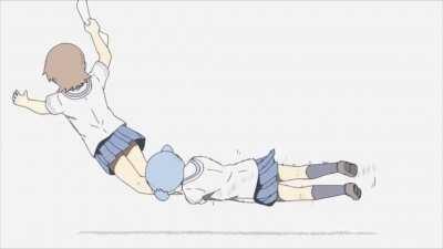 Damn, that one powerful slam