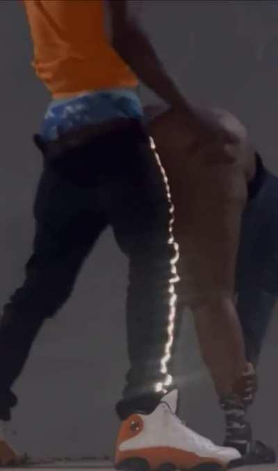 Had to bend her over outside