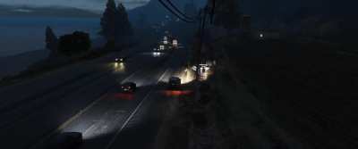 SADOT traffic cam spots SAHP trooper checking on an abandoned vehicle