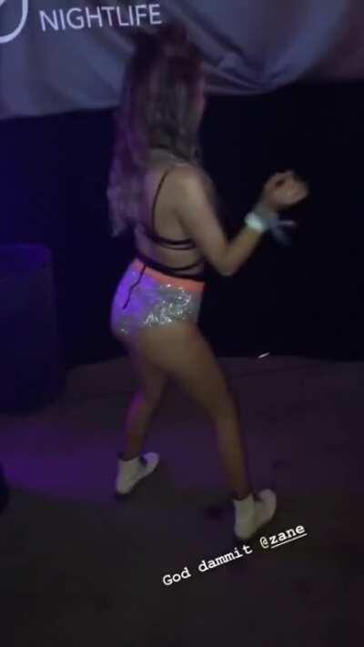 Kristen McAtee at Coachella