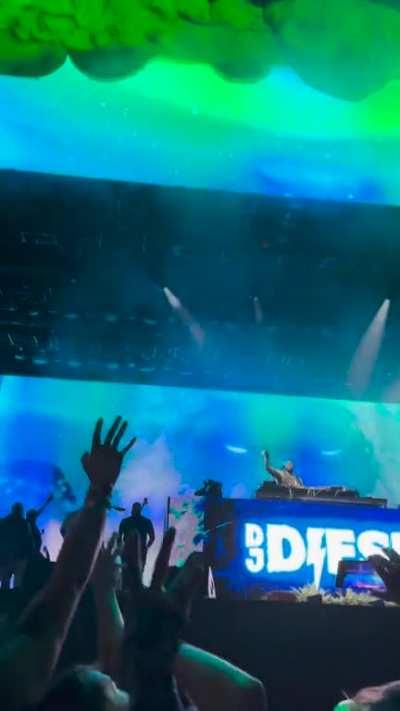 In case you missed it, DJ Diesel and his first shot of the night