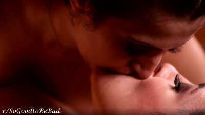 The kisses after pleasure