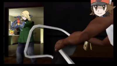 encountering Cynthia be like