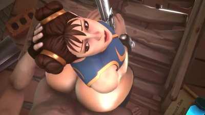 Chun-Li getting fucked (Stoned Dude)